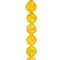 Yellow Agate Round Beads, 10mm by Bead Landing&#x2122;